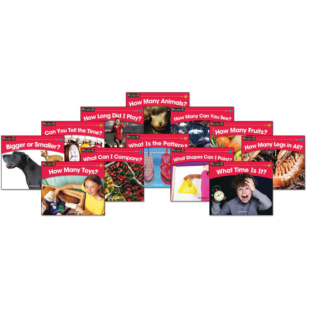 Newmark Learning® Rising Readers Leveled Math Book Set